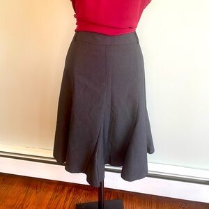 Esprit Black Flare Knee Length Skirt.